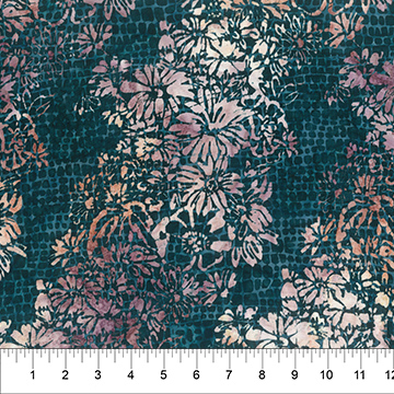 Faux Finish Floral Overlay Vineyard