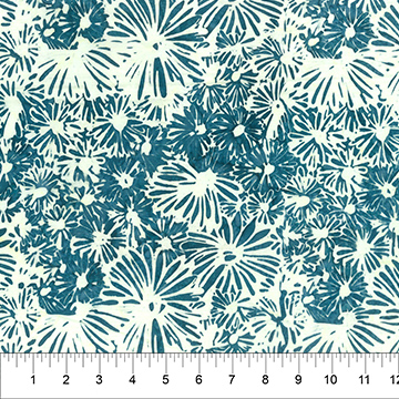Faux Finish Daisies Sea Glass