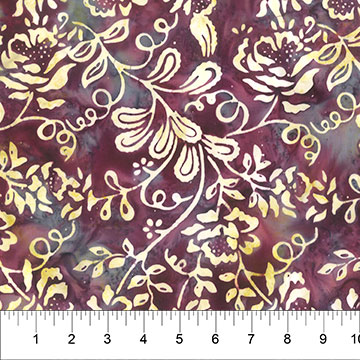 Garden Spirit Floral Spray Burgundy
