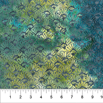 Garden Spirit Floral Fan Denim