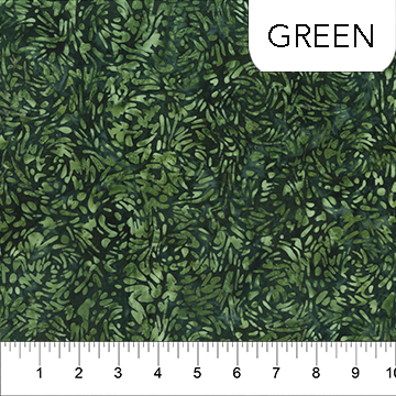 Heartland Cotton Batik Green