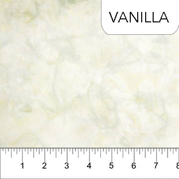 Ladybug Meadow Cotton Batik Vanilla