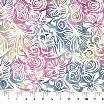 Ladybug Meadow Large Floral Raspberry Multi