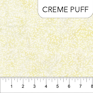 Majesty Cotton Batik Creme Puff