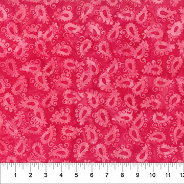 Majesty Paisleys Raspberry