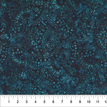 Midnight Savanna Arcs Indigo