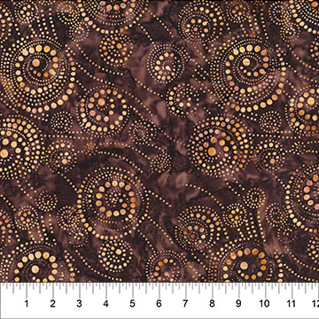 Midnight Savanna Circle Dot Chocolate