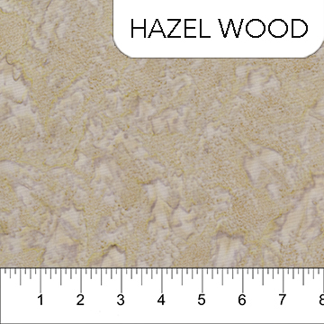 Mushroom Medley Cotton Batik Hazel Wood