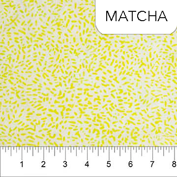 Nature's Beauty Cotton Batik Matcha