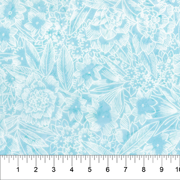 Nature's Beauty Pen & Ink Turquoise