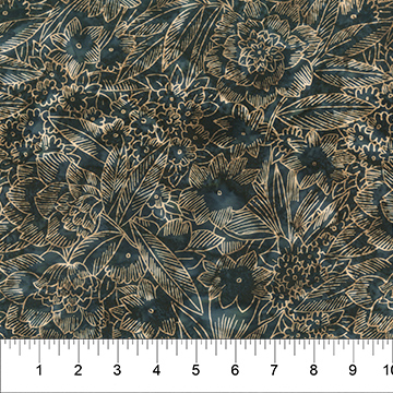 Nature's Beauty Pen & Ink Indigo