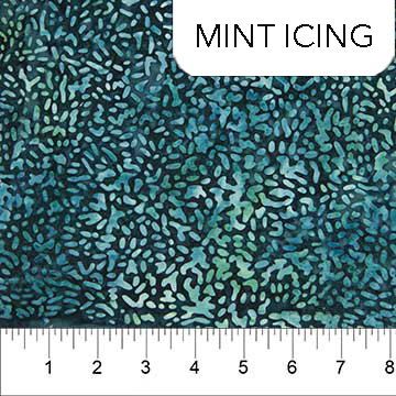 Oceana Cotton Batik Mint Icing