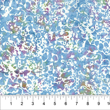 Octopus Oasis Bubbles Light Blue Multi