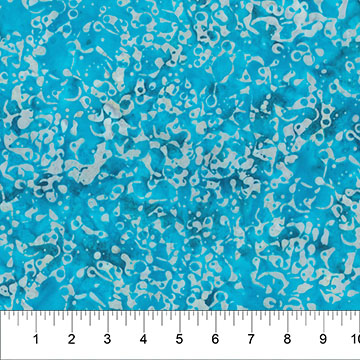 Octopus Oasis Bubbles Bright Blue