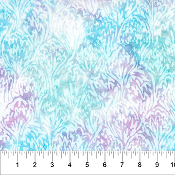 Octopus Oasis Fans Pastel Blue Multi