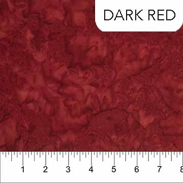 Outdoor Adventure Cotton Batik Dark Red