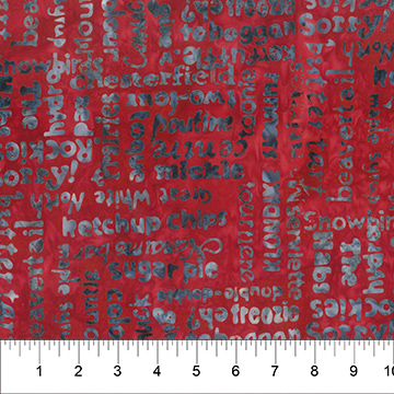 Outdoor Adventure Text Lipstick Red