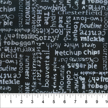 Outdoor Adventure Text Black