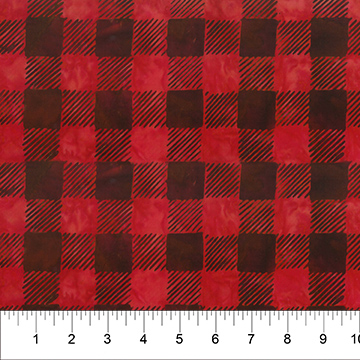Outdoor Adventure Bear Paw Plaid Mocha