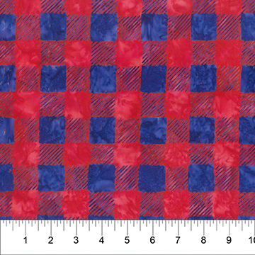 Outdoor Adventure Bear Paw Plaid Got The Blues