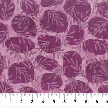 Rayon Batik Fern Stone Fern Stone Peony