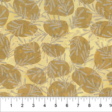 Rayon Batik Fern Stone Fern Stone Mustard
