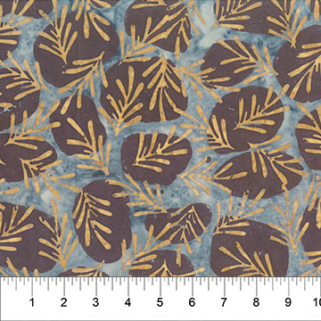 Rayon Batik Fern Stone Fern Stone Dusk Palm