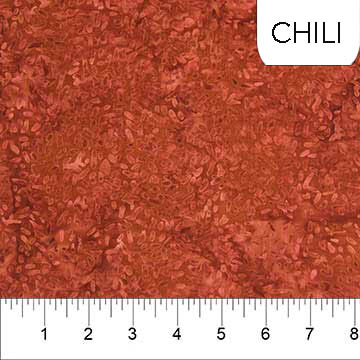 Scenic Settings Cotton Batik Chili