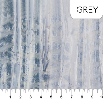 Scenic Settings Cotton Batik Grey