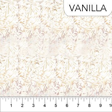 Sunburnt Country Cotton Batik Vanilla
