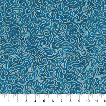 Wide Back Swirls Ii Swirls Ii Blue Storm