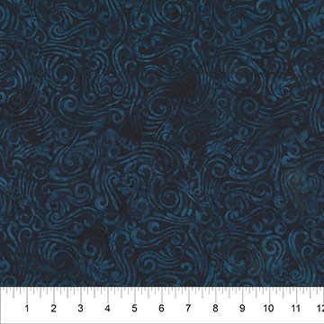 Wide Back Swirls Ii Swirls Ii Indigo