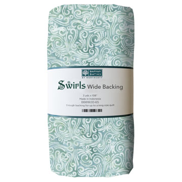 Wide Back Swirls Swirls Seafoam