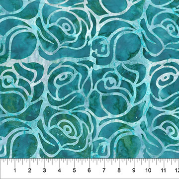 Wide Backing Roses Large Roses Teal