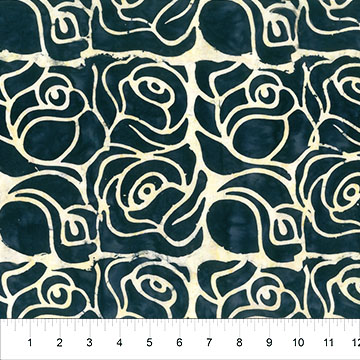 Wide Backing Roses Large Roses Cream On Black