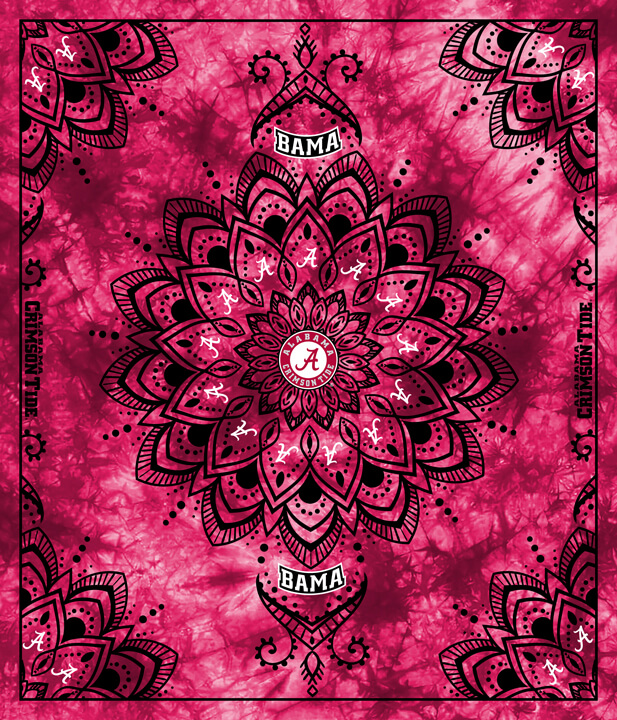NCAA-Alabama Collegiate Tapestry Finished Panel Size 48"X56"