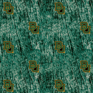 NCAA-Baylor Tie-Dye Cotton W43 - 15 Yd Bolt