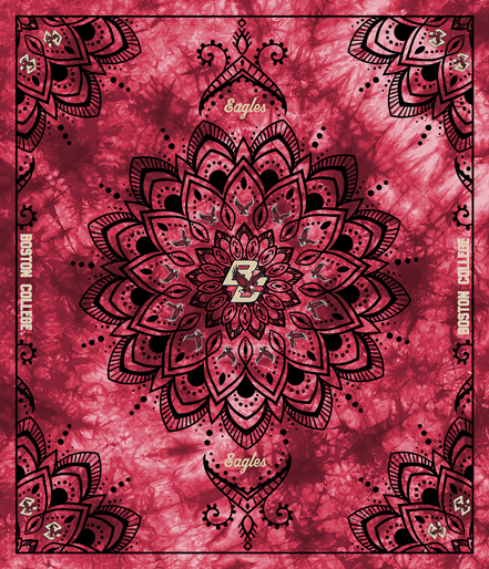 NCAA-Boston College Collegiate Tapestry Finished Panel Size 48"X56"