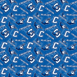 NCAA-Creighton Tone On Tone Cotton W43 - 15 Yd Bolt