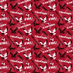 NCAA-Eastern Washington University Cotton W43 - 15 Yd Bolt