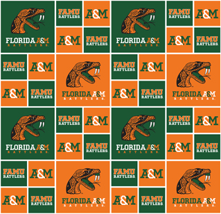 NCAA-Florida A&M Cotton W43 - 15 Yd Bolt