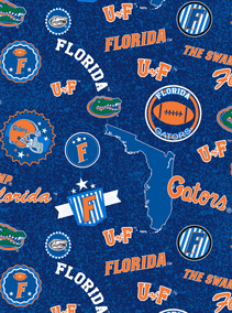 NCAA-Florida Home State Cotton W43 - 15 Yd Bolt