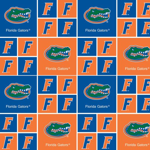 NCAA-Florida Cotton W43 - 15 Yd Bolt
