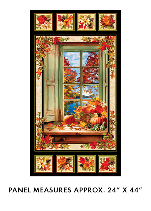 Harvest Window Panel Multi