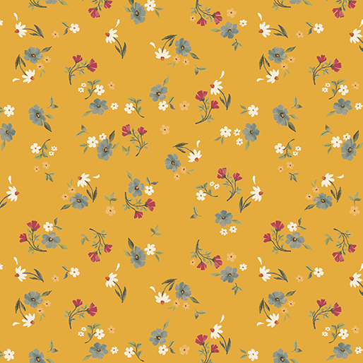 Heirloom Floral Yellow
