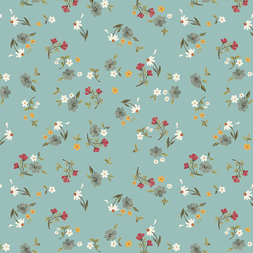 Heirloom Floral Blue