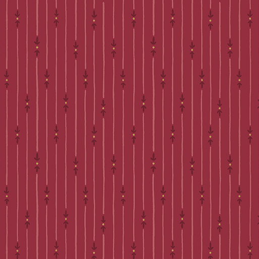 Heritage Stripe Dark Rose