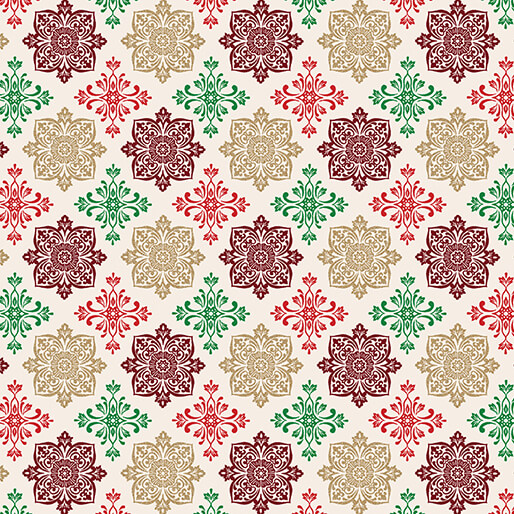 Holiday Medallions Cream