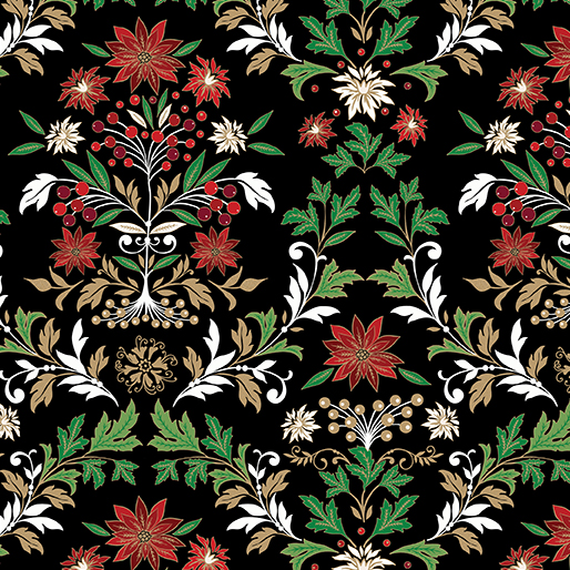 Holiday Nouveau Garden Black