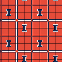 NCAA-Illinois Cotton W43 - 15 Yd Bolt